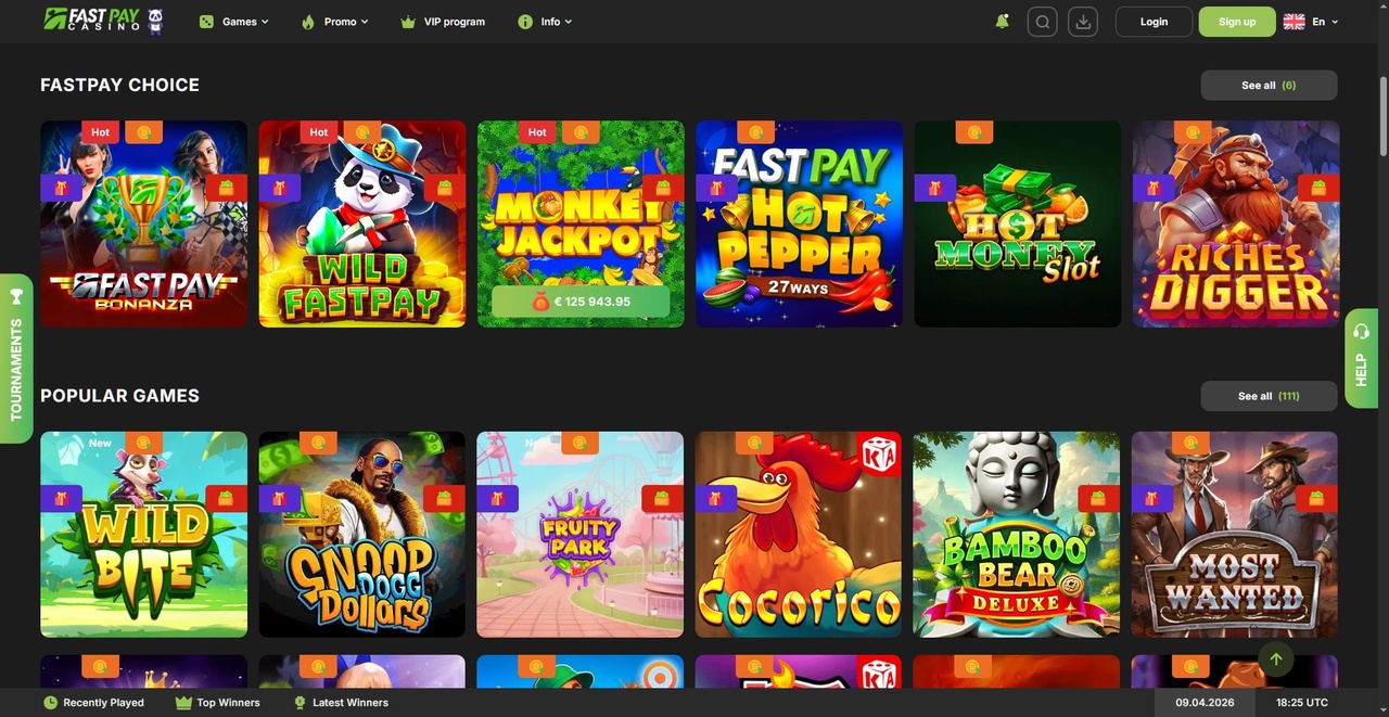 Fastpay Casino – Błyskawiczne Wypłaty i Kryptowaluty Casino